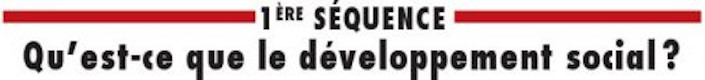 Image écrit qu'est ce que le développement social ?